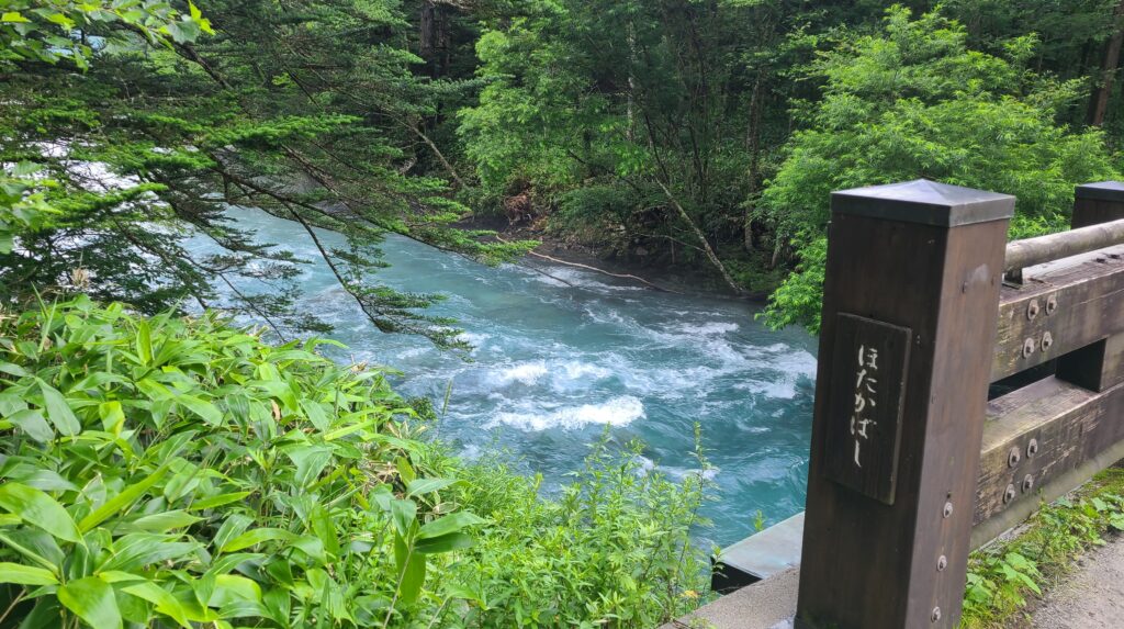 上高地　穂高橋