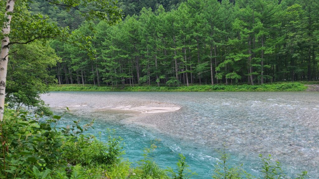 上高地　梓川