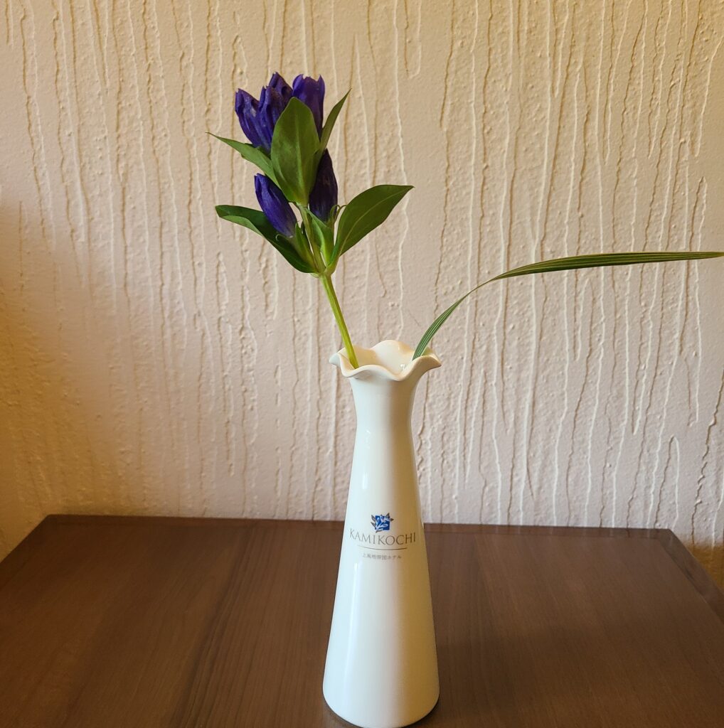 上高地帝国ホテル　一輪挿し