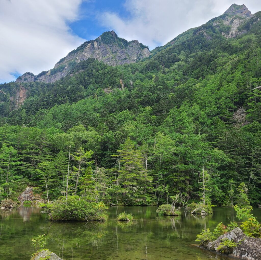 上高地　明神二之池