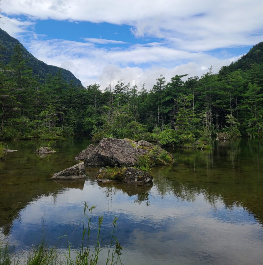 上高地　明神二之池