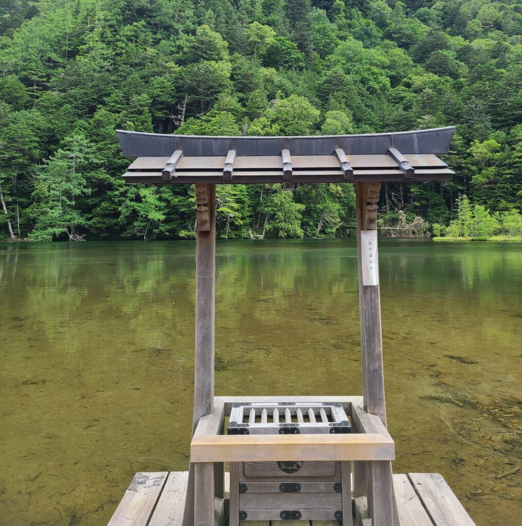 上高地　明神一之池