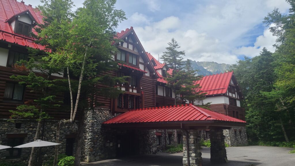 上高地帝国ホテル　外観