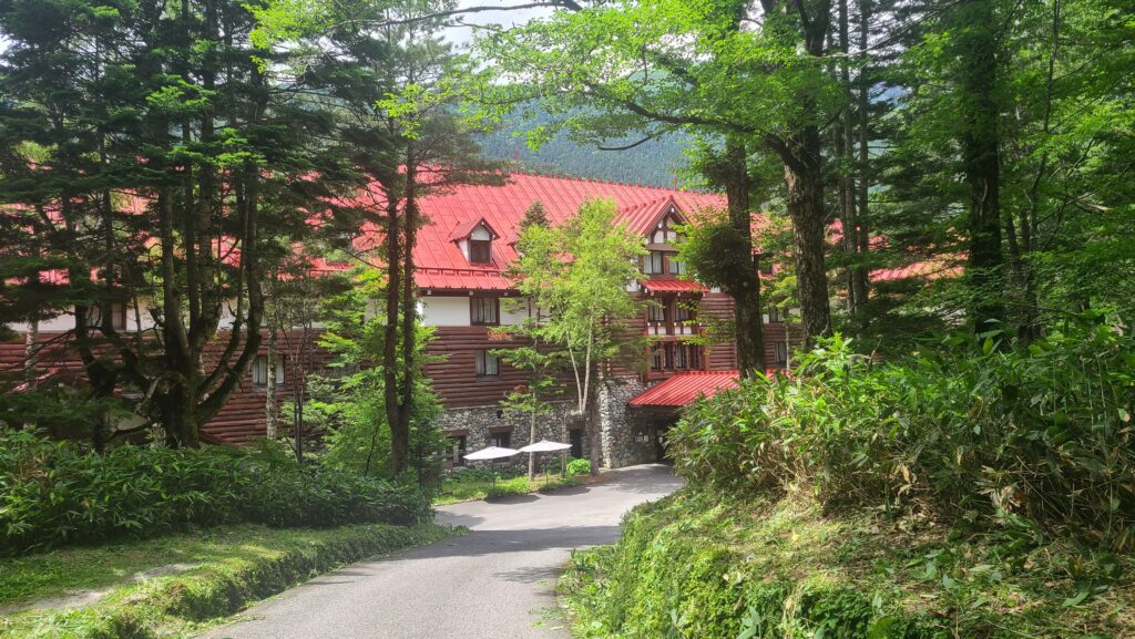 上高地帝国ホテル　外観