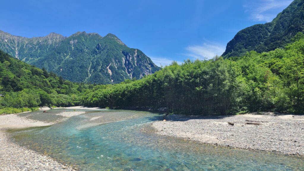 上高地　絶景