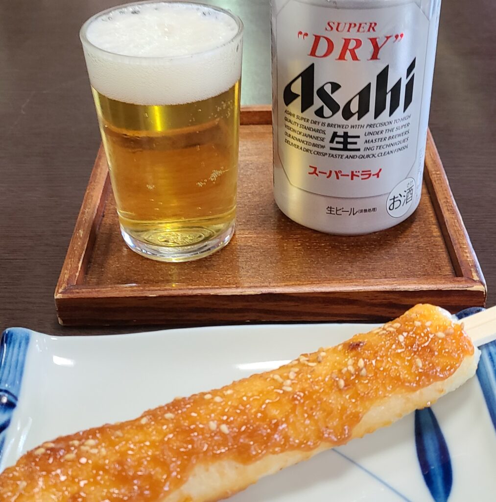 秋田　角館　武家屋敷通り　味噌きりたんぽ