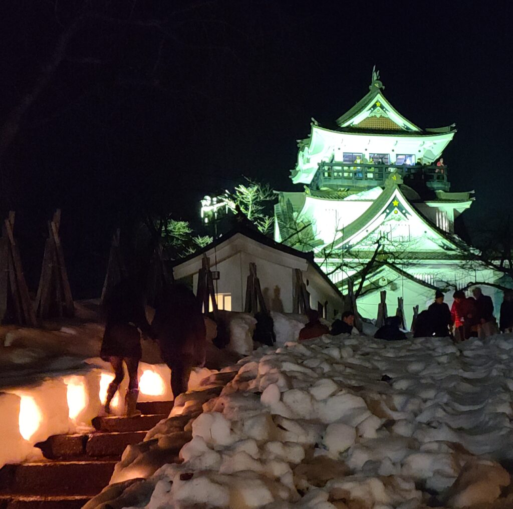 横手城とかまくら