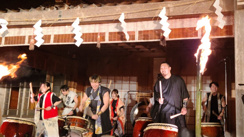 なまはげ祭り　太鼓演奏