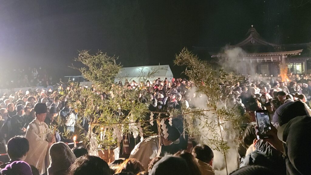 なまはげ祭り　鎮釜祭