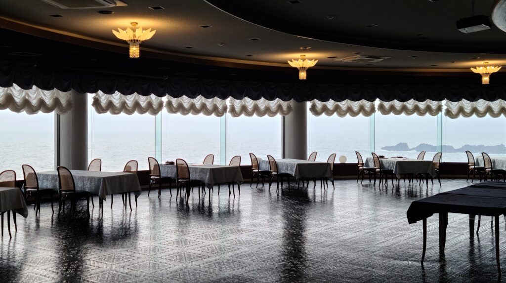 男鹿半島　男鹿リゾートホテルきららか　食事会場