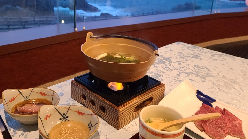 男鹿半島　男鹿リゾートホテルきららか　夕食