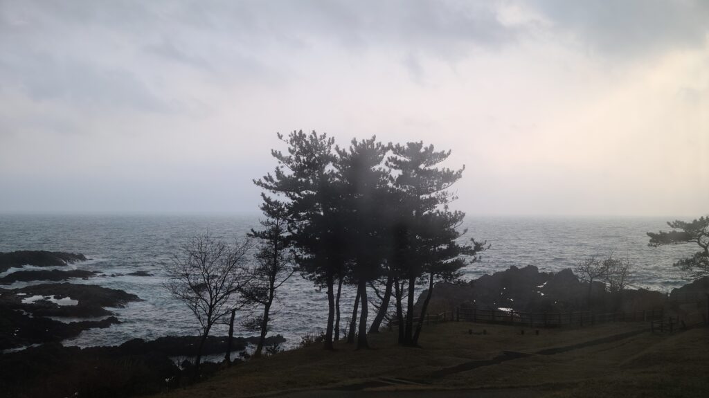 男鹿半島　男鹿リゾートホテルきららか　部屋からの眺望