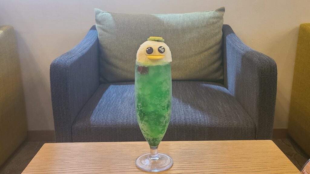 上高地　ホテルのカフェ