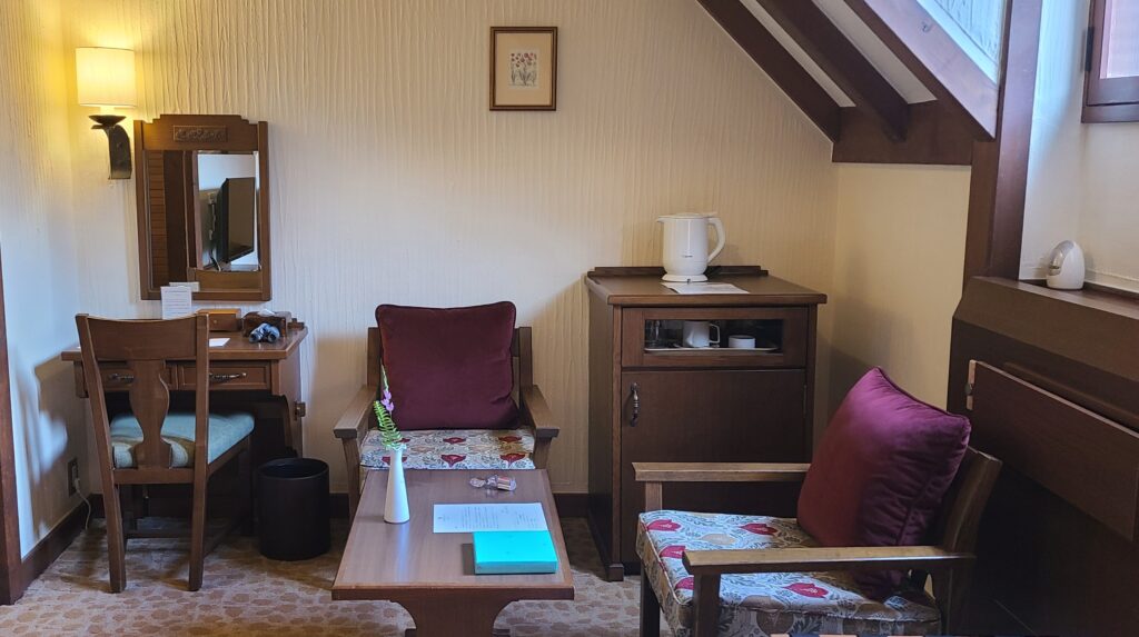 上高地帝国ホテル　山小屋風の部屋