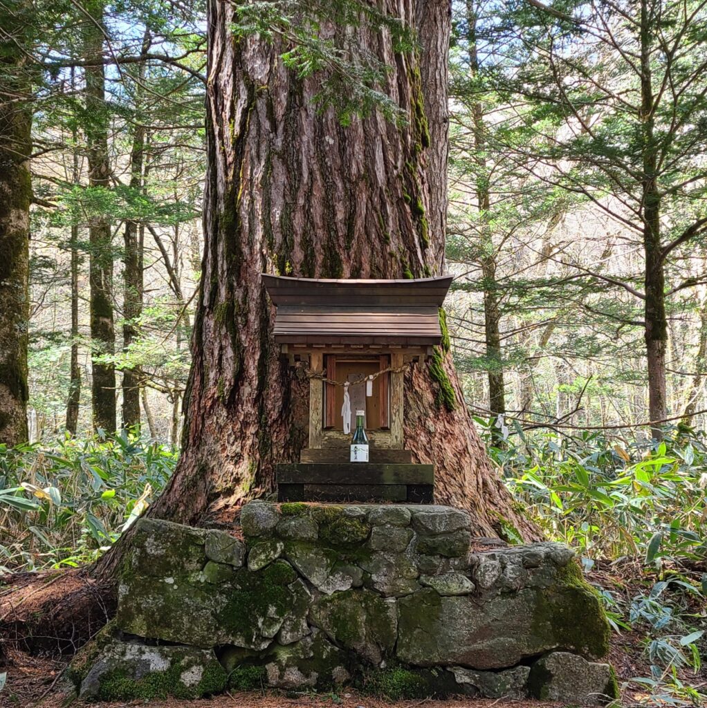 上高地　大山大明神